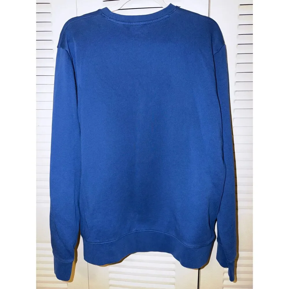 Armani Exchange Men’s Blue Sweatshirt Size XL Milano New York
